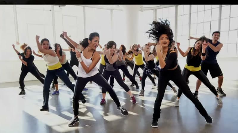 Group conditioning class