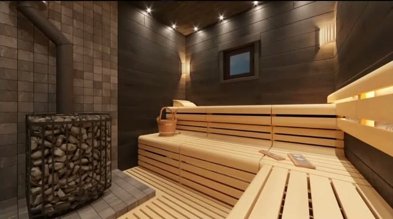 Sauna at OZMO